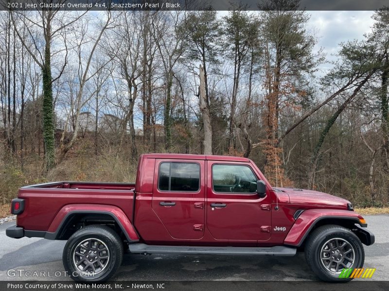  2021 Gladiator Overland 4x4 Snazzberry Pearl