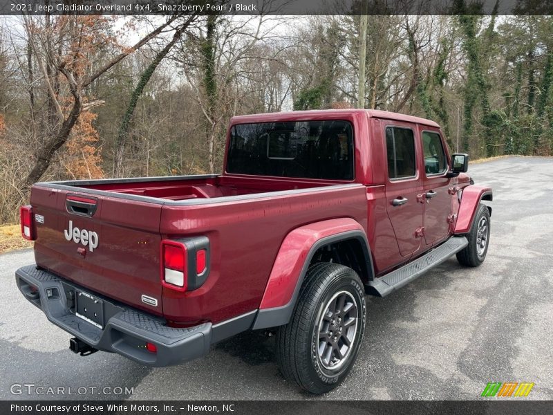 Snazzberry Pearl / Black 2021 Jeep Gladiator Overland 4x4