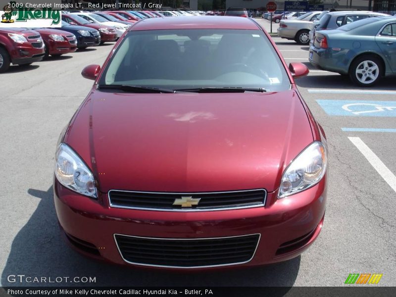 Red Jewel Tintcoat / Gray 2009 Chevrolet Impala LT