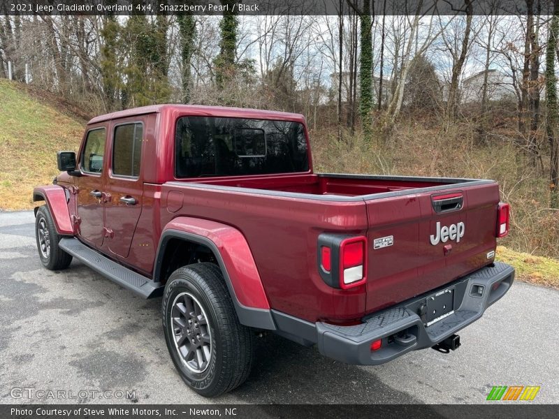 Snazzberry Pearl / Black 2021 Jeep Gladiator Overland 4x4