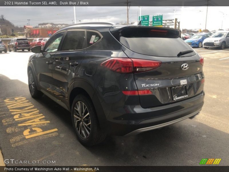 Dusk Blue / Black 2021 Hyundai Tucson SEL AWD