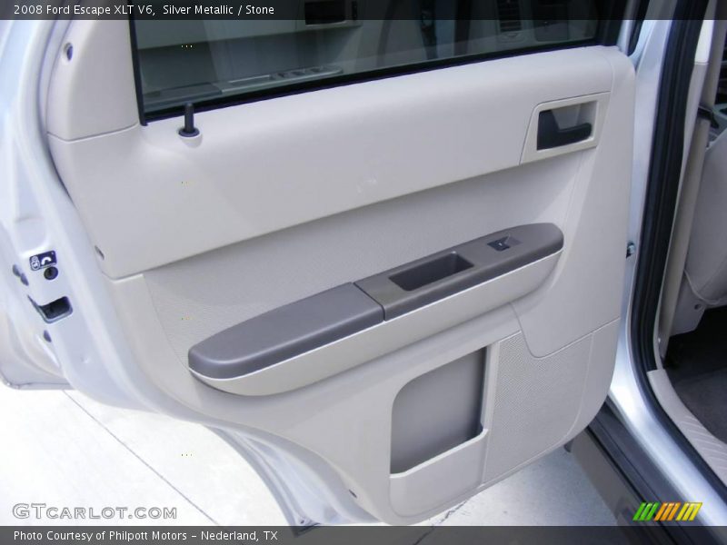 Silver Metallic / Stone 2008 Ford Escape XLT V6