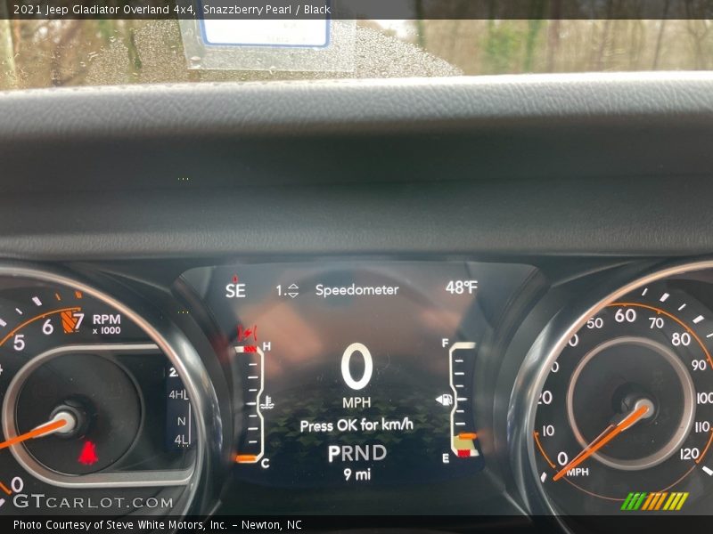 2021 Gladiator Overland 4x4 Overland 4x4 Gauges