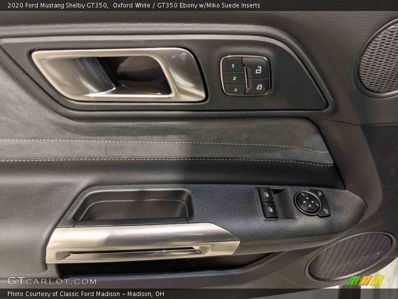 Door Panel of 2020 Mustang Shelby GT350
