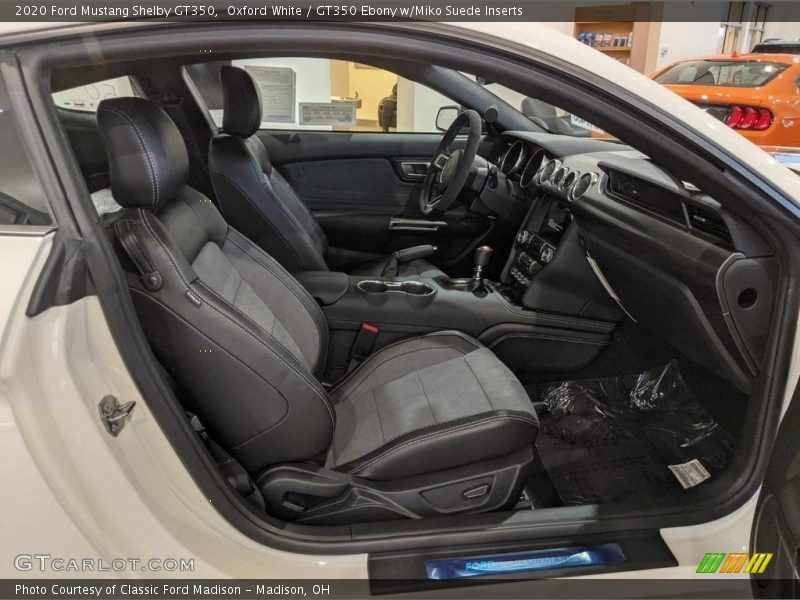  2020 Mustang Shelby GT350 GT350 Ebony w/Miko Suede Inserts Interior