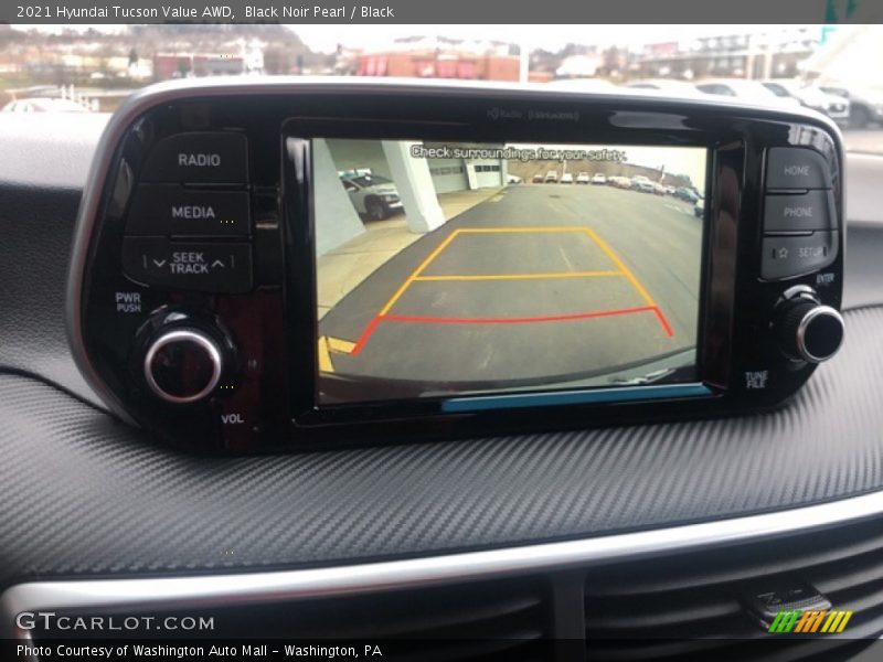 Black Noir Pearl / Black 2021 Hyundai Tucson Value AWD