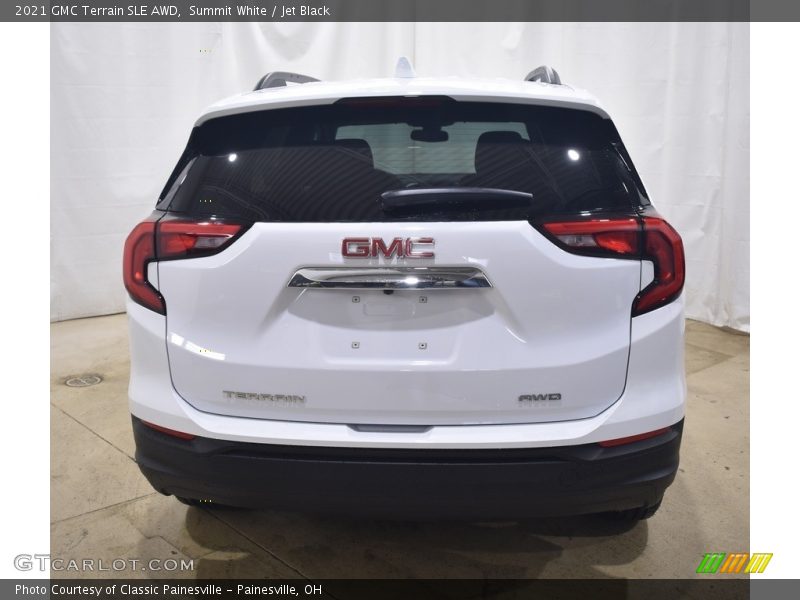 Summit White / Jet Black 2021 GMC Terrain SLE AWD