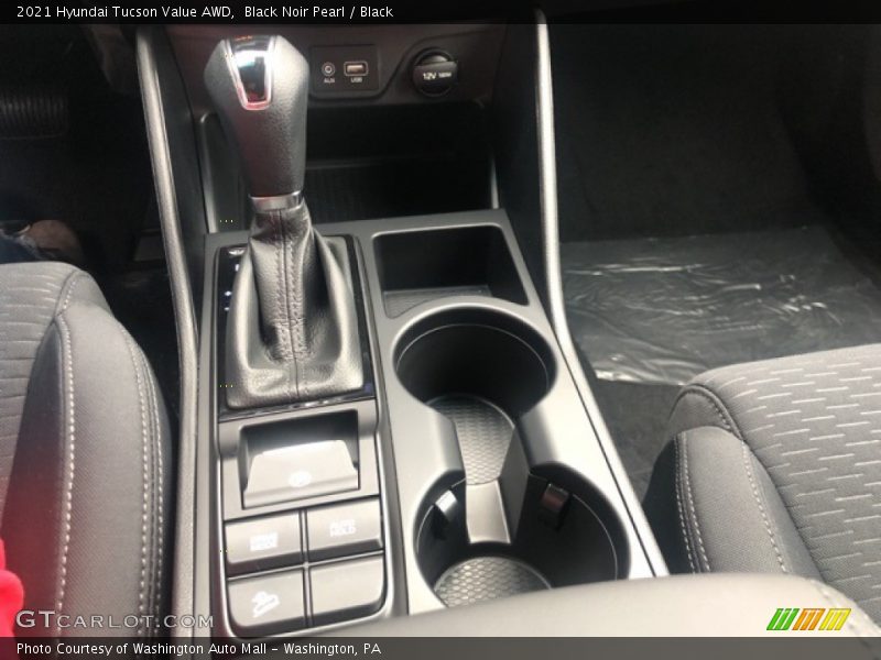Black Noir Pearl / Black 2021 Hyundai Tucson Value AWD