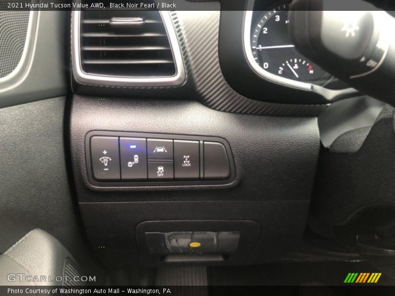 Black Noir Pearl / Black 2021 Hyundai Tucson Value AWD