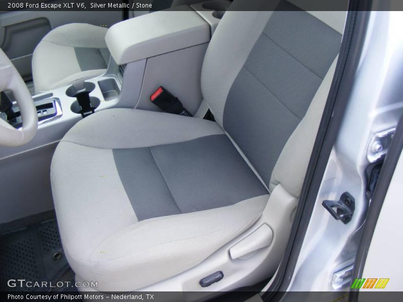 Silver Metallic / Stone 2008 Ford Escape XLT V6