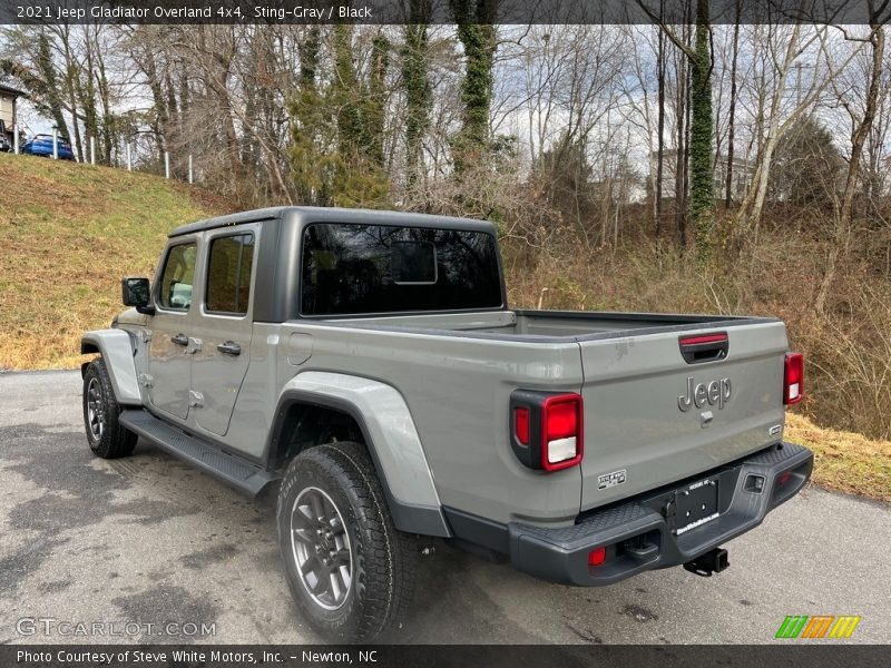 Sting-Gray / Black 2021 Jeep Gladiator Overland 4x4