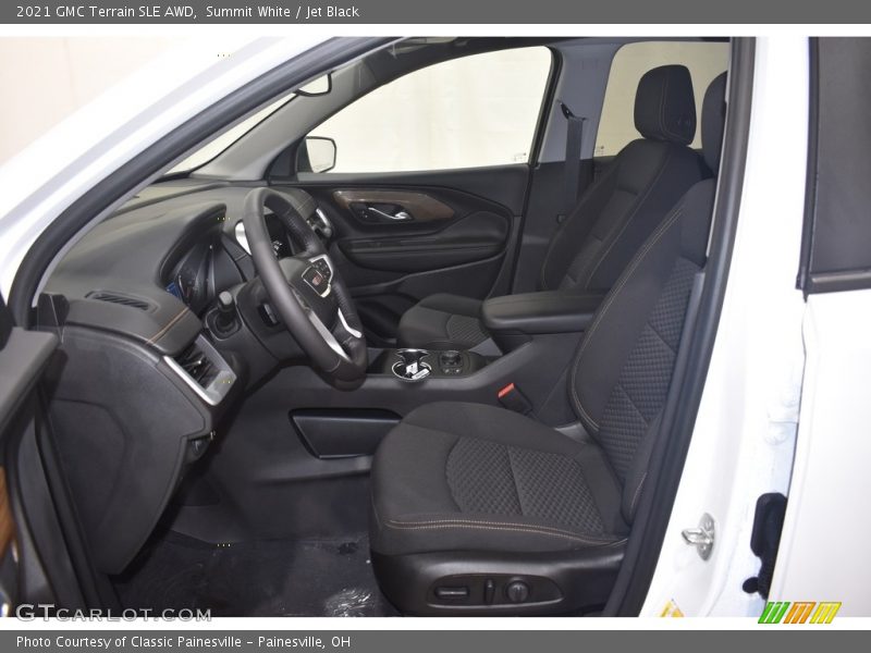 Summit White / Jet Black 2021 GMC Terrain SLE AWD