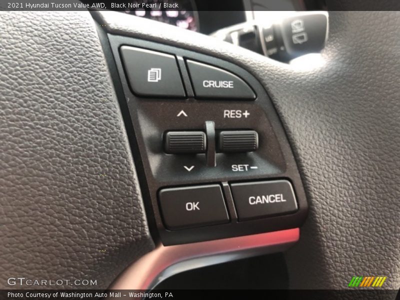 Black Noir Pearl / Black 2021 Hyundai Tucson Value AWD