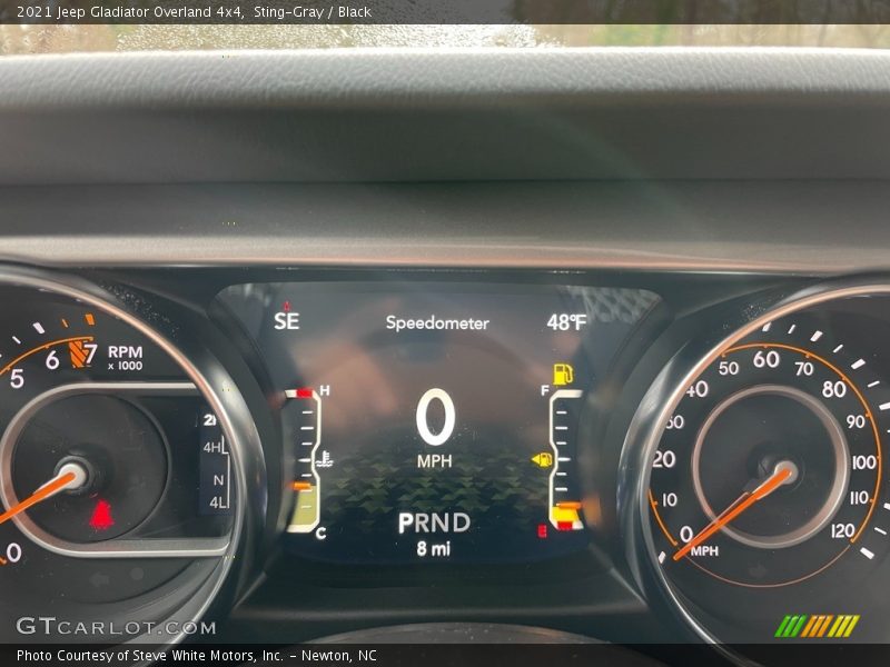 Sting-Gray / Black 2021 Jeep Gladiator Overland 4x4