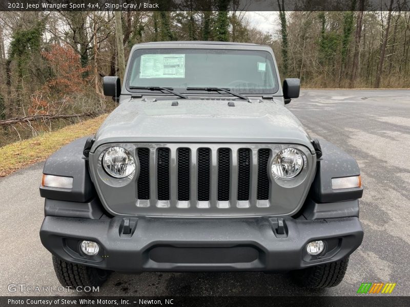 Sting-Gray / Black 2021 Jeep Wrangler Sport 4x4