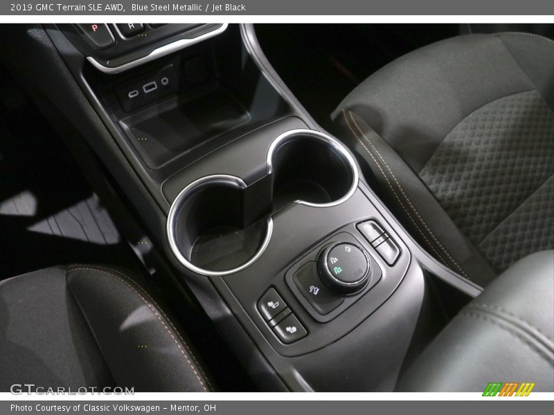 Blue Steel Metallic / Jet Black 2019 GMC Terrain SLE AWD