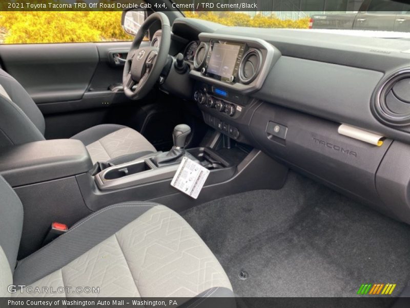 Cement / TRD Cement/Black 2021 Toyota Tacoma TRD Off Road Double Cab 4x4