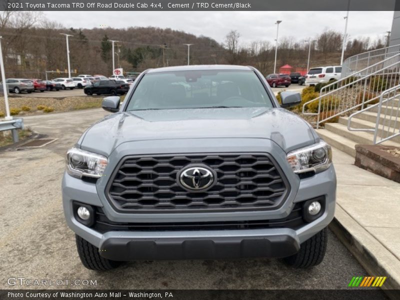 Cement / TRD Cement/Black 2021 Toyota Tacoma TRD Off Road Double Cab 4x4