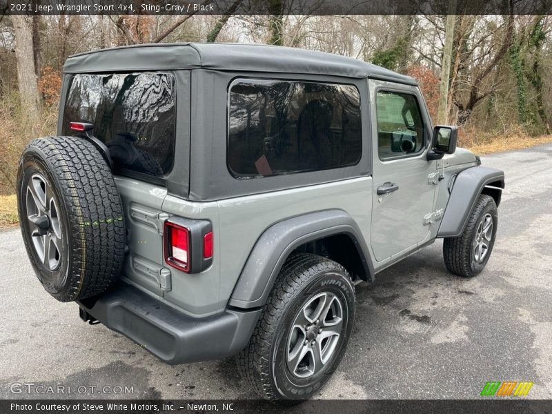 Sting-Gray / Black 2021 Jeep Wrangler Sport 4x4