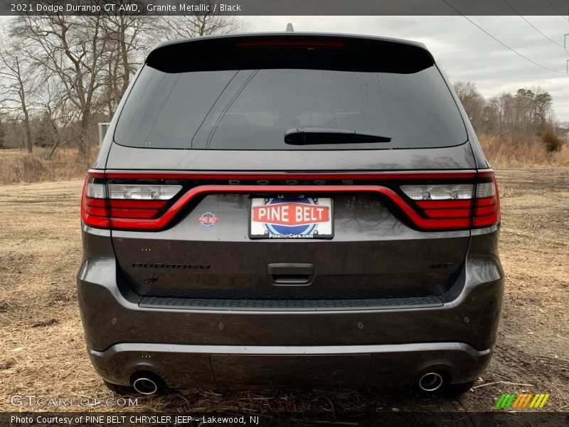Granite Metallic / Black 2021 Dodge Durango GT AWD