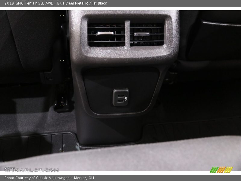 Blue Steel Metallic / Jet Black 2019 GMC Terrain SLE AWD