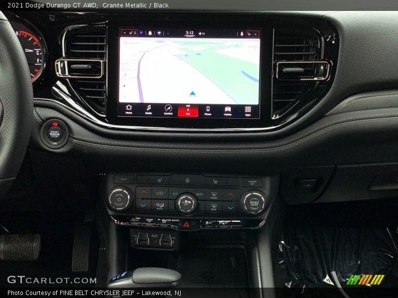 Granite Metallic / Black 2021 Dodge Durango GT AWD