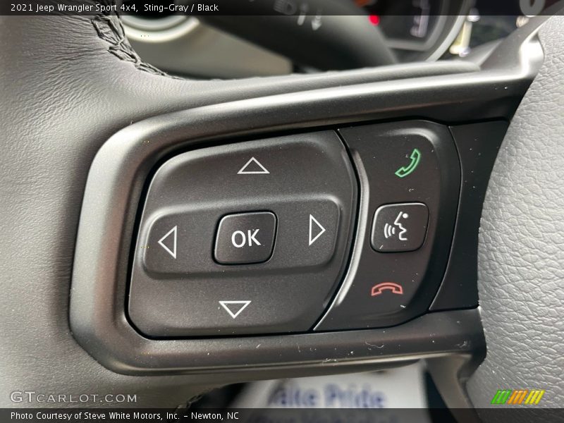  2021 Wrangler Sport 4x4 Steering Wheel