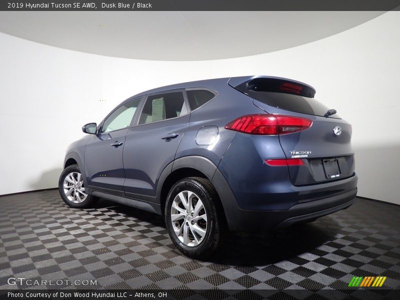 Dusk Blue / Black 2019 Hyundai Tucson SE AWD
