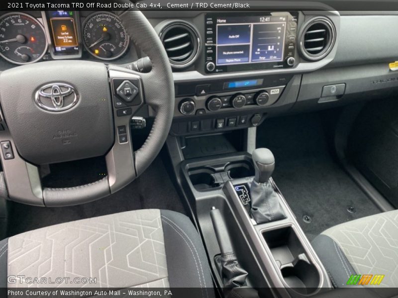Cement / TRD Cement/Black 2021 Toyota Tacoma TRD Off Road Double Cab 4x4