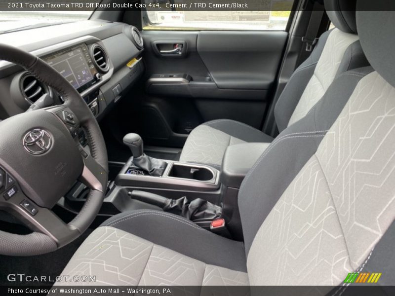 Cement / TRD Cement/Black 2021 Toyota Tacoma TRD Off Road Double Cab 4x4