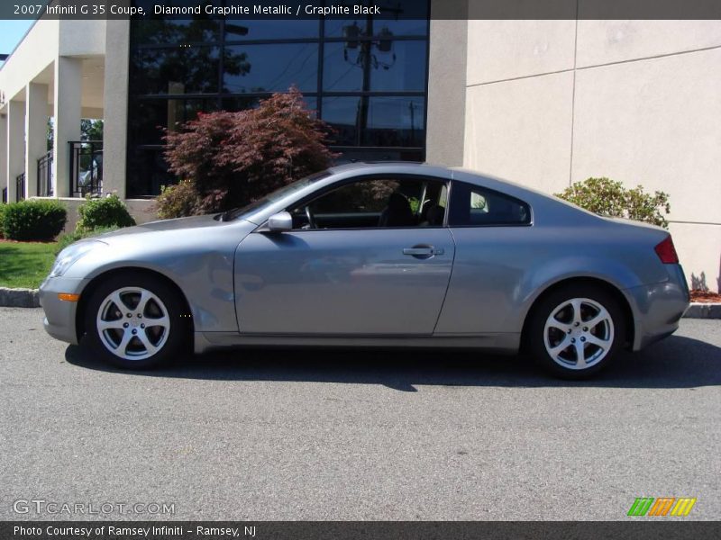 Diamond Graphite Metallic / Graphite Black 2007 Infiniti G 35 Coupe