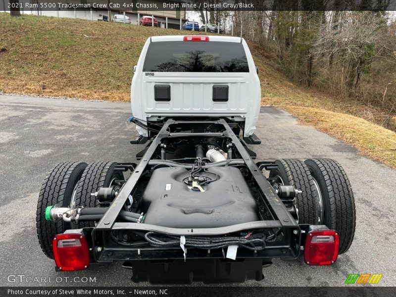 Bright White / Diesel Gray/Black 2021 Ram 5500 Tradesman Crew Cab 4x4 Chassis