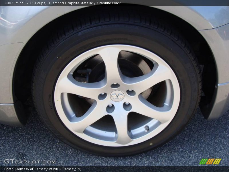 Diamond Graphite Metallic / Graphite Black 2007 Infiniti G 35 Coupe