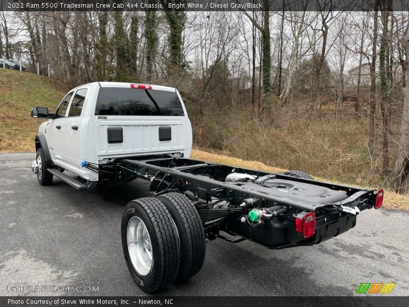 Bright White / Diesel Gray/Black 2021 Ram 5500 Tradesman Crew Cab 4x4 Chassis