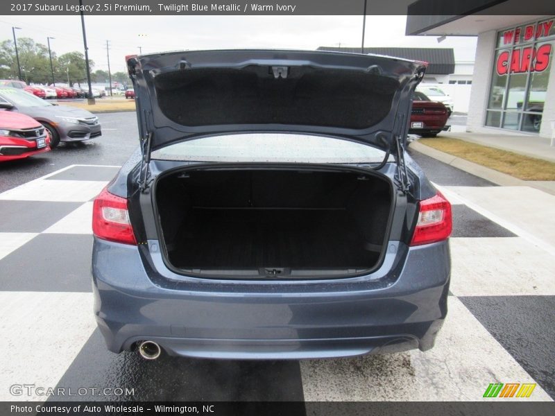 Twilight Blue Metallic / Warm Ivory 2017 Subaru Legacy 2.5i Premium