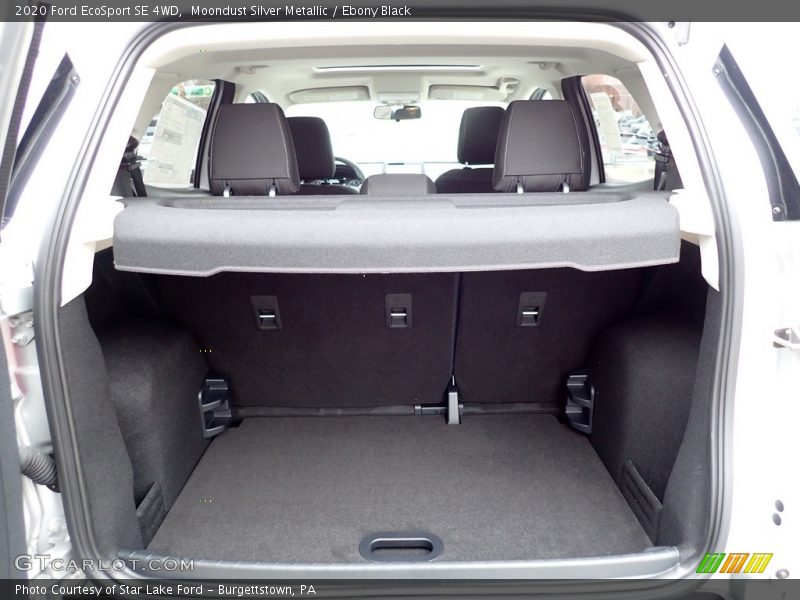 Moondust Silver Metallic / Ebony Black 2020 Ford EcoSport SE 4WD