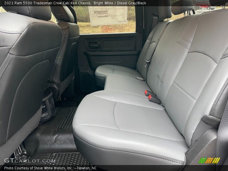 Bright White / Diesel Gray/Black 2021 Ram 5500 Tradesman Crew Cab 4x4 Chassis