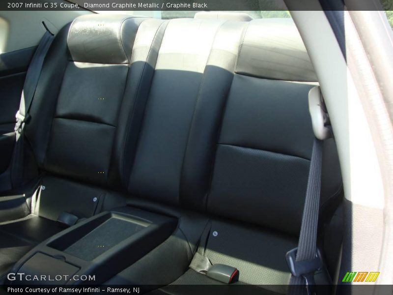 Diamond Graphite Metallic / Graphite Black 2007 Infiniti G 35 Coupe