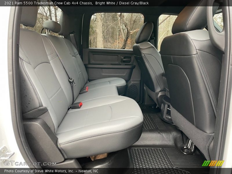 Bright White / Diesel Gray/Black 2021 Ram 5500 Tradesman Crew Cab 4x4 Chassis