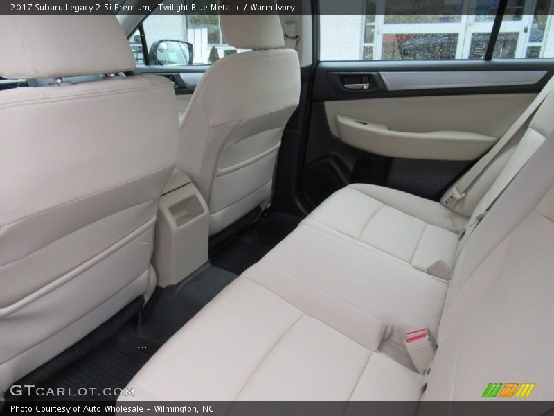 Twilight Blue Metallic / Warm Ivory 2017 Subaru Legacy 2.5i Premium