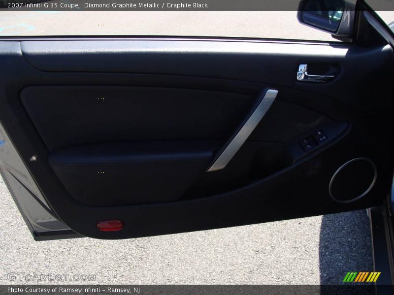 Diamond Graphite Metallic / Graphite Black 2007 Infiniti G 35 Coupe
