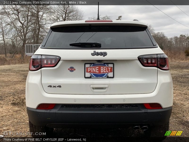 White / Black 2021 Jeep Compass 80th Special Edition 4x4