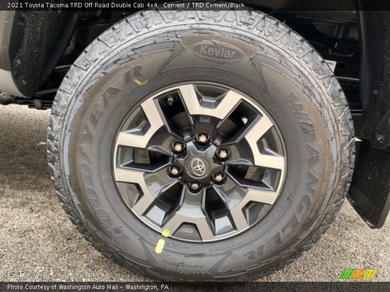 Cement / TRD Cement/Black 2021 Toyota Tacoma TRD Off Road Double Cab 4x4