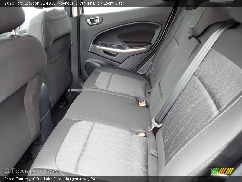 Moondust Silver Metallic / Ebony Black 2020 Ford EcoSport SE 4WD