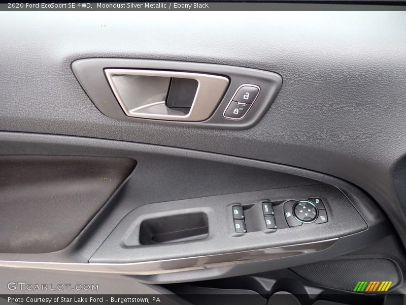 Moondust Silver Metallic / Ebony Black 2020 Ford EcoSport SE 4WD