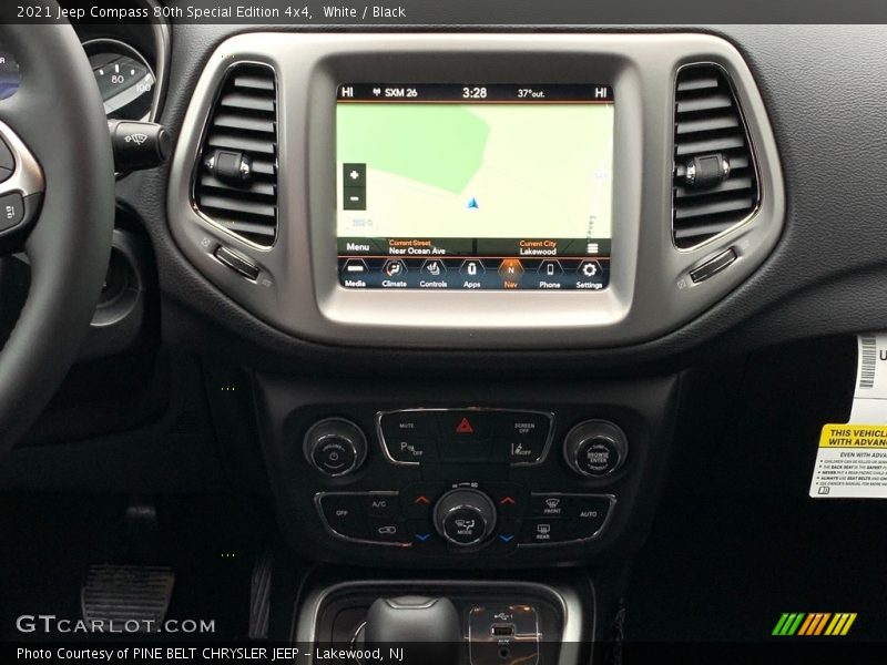 White / Black 2021 Jeep Compass 80th Special Edition 4x4