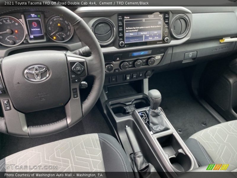 Cement / TRD Cement/Black 2021 Toyota Tacoma TRD Off Road Double Cab 4x4