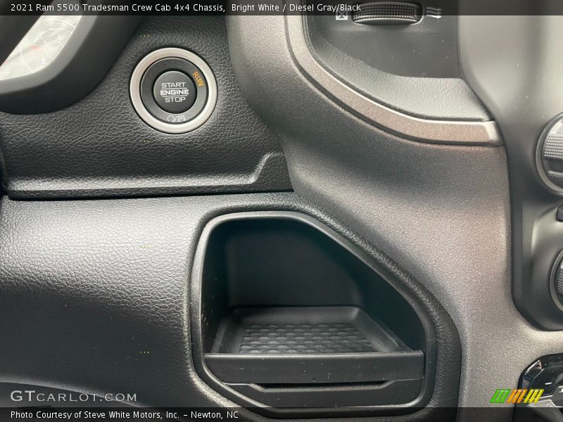 Bright White / Diesel Gray/Black 2021 Ram 5500 Tradesman Crew Cab 4x4 Chassis