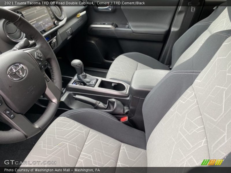 Cement / TRD Cement/Black 2021 Toyota Tacoma TRD Off Road Double Cab 4x4