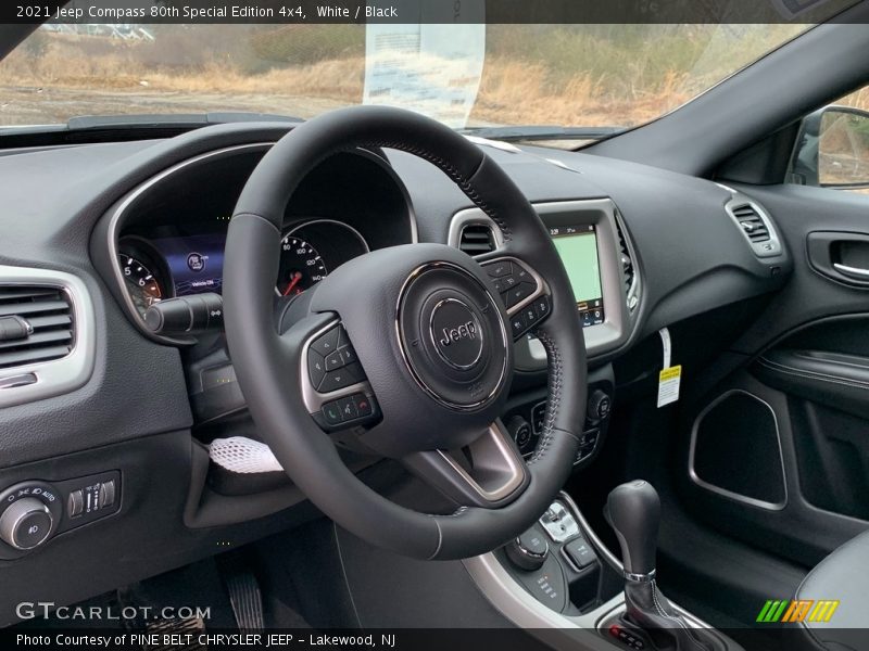 White / Black 2021 Jeep Compass 80th Special Edition 4x4